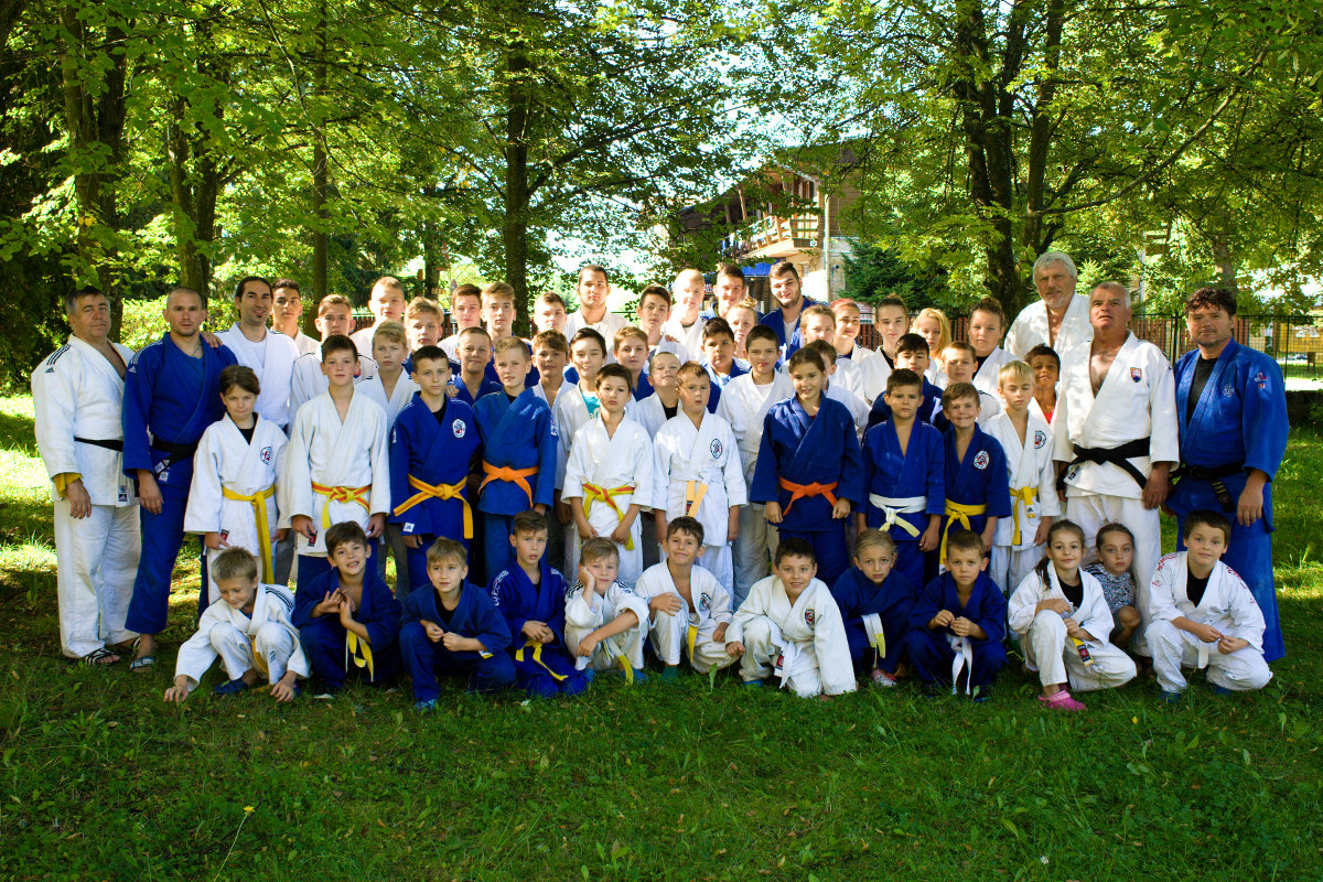 Účastníci Judo Campu Mošovce 2016
