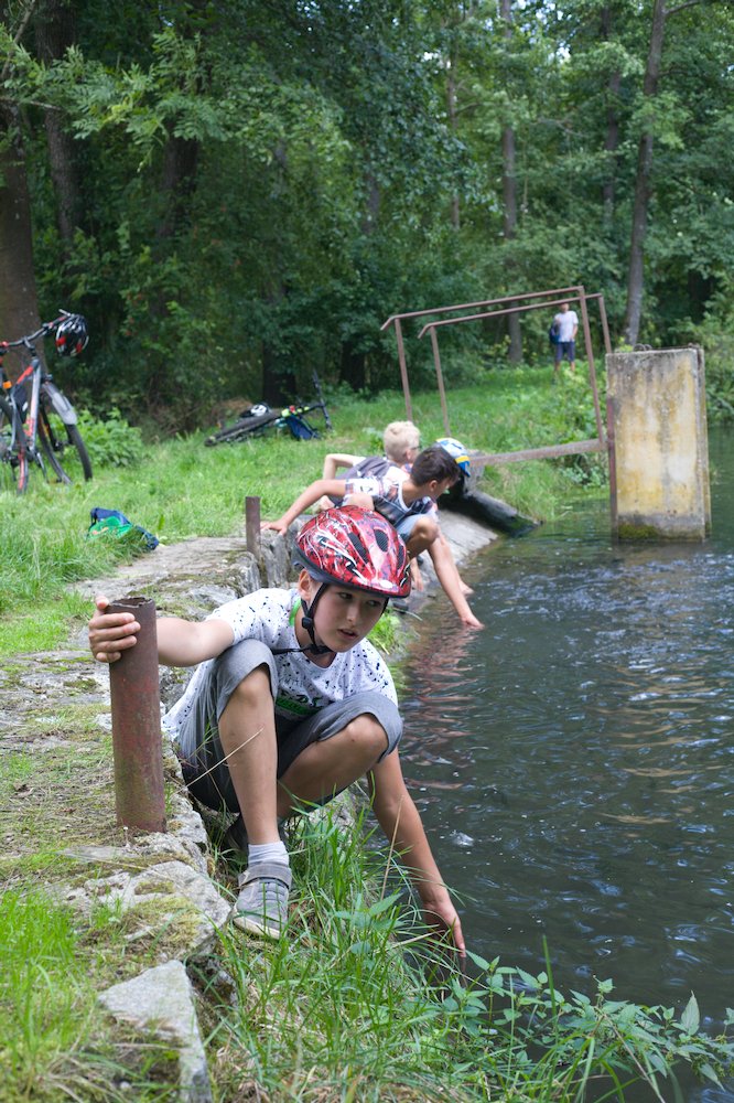 Bicyklový výlet k rybníkom