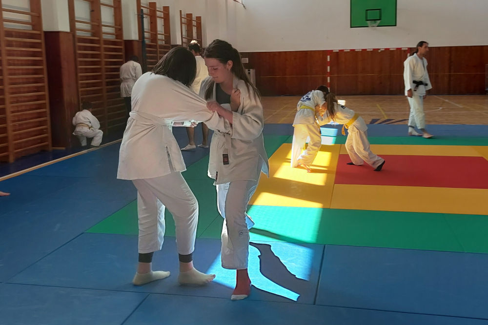 Nácvik judo techník